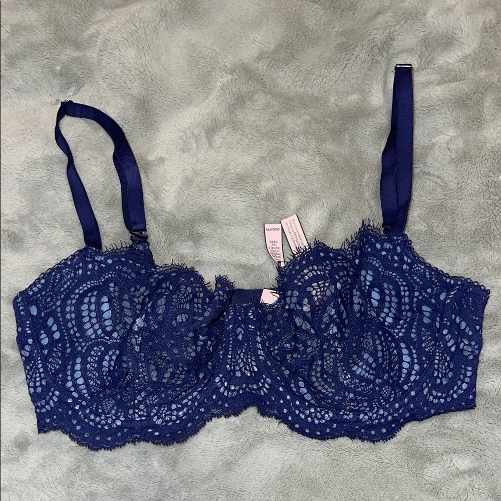 Victoria's Secret Navy Lace Bralette